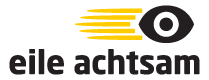 Logo der Kampagne "eile achtsam"