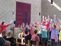 50 Jahre Thomaskirche in Westerholt: "Unsere Gemeinde - wie ein großer Blumengarten!"