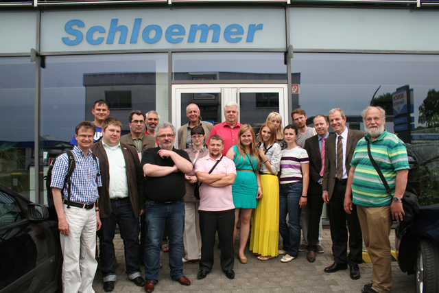 Betriebsbesuch bei Schloemer in Recklinghausen