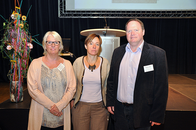 Beate Winkler-Roder, Kerensa Lee, Frank Knüfken (v.l)