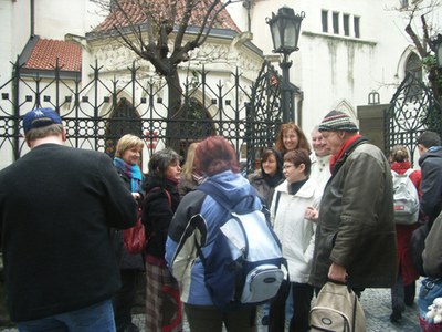 Führung im jüd. Museum Prag