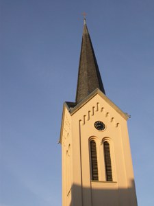 Turm der Gustav-Adolf-Kirche