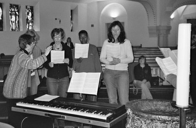 Chor-Workshop unter Leitung von Jessica Burri