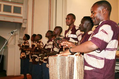 Besuch aus Magharibi/Tansania  in der Lutherkirche 2006
