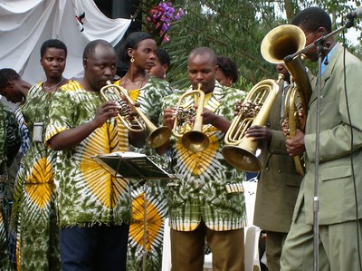 Posaunen in Tansania 8/2008