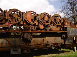 Vostells Lokomotive in Marl